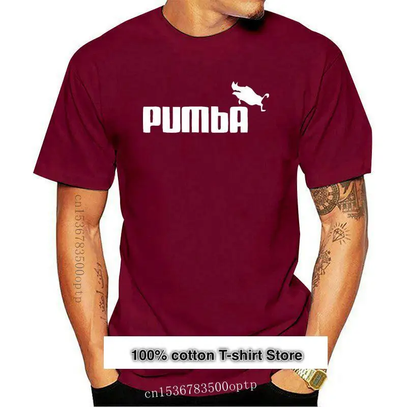 

Camiseta Pumba para hombre, nueva, talla hasta 5xl, muestra el title original