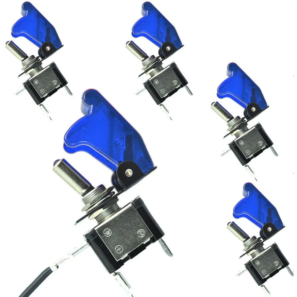 EE support 5 шт. светодиодный переключатель SPST вкл/выкл автостайлинг 12 В 20 А |