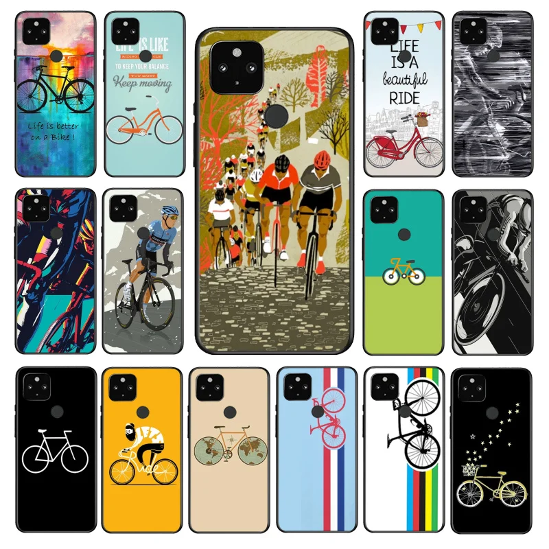 

BIKE CYCLING art Phone Case for Google Pixel 7 7Pro 6 Pro 6A 5A 4A 3A Pixel 4 XL 5 6 4 3 XL 3A 2 XL