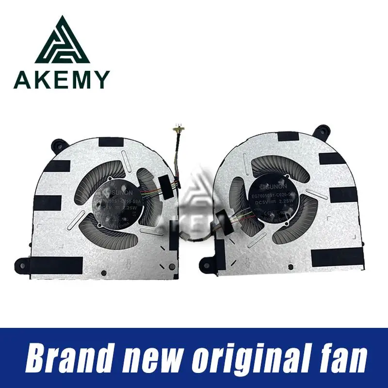 

New CPU GPU FAN For Lenovo Yoga 720 720-15 AT1YU004SS0 cpu cooling fan cooler EG70050S1-C020-S9A EG70050S1-C010-S9A