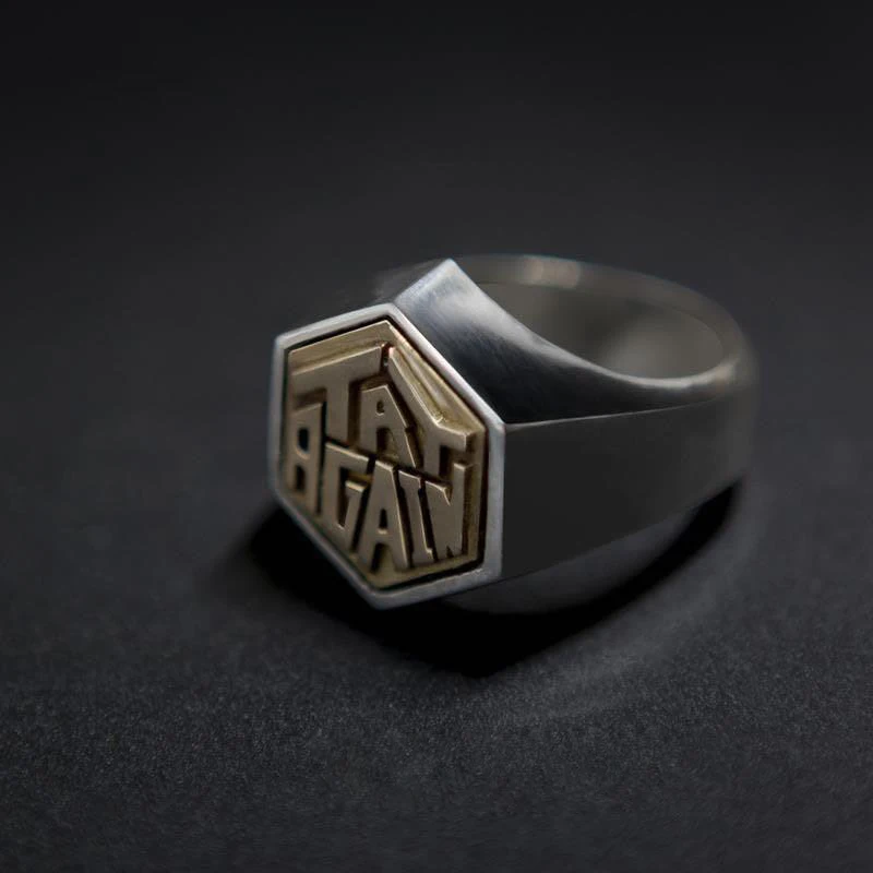 New Handmade Original Opening Ring Personality Inspirational Index Finger Men Wide Inspiration Trend Domineering Jewelry |