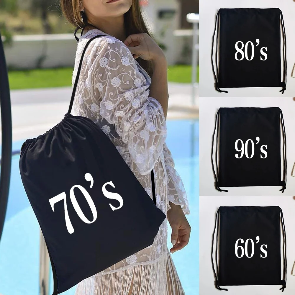 

Gym Drawstring Backpack Men Women Foldable Bag Fitness Backpack Drawstring Shop Pocket Hiking Camping Beach Swimming Sports Bags