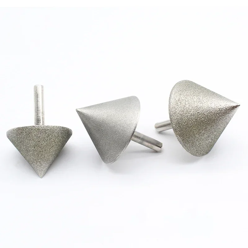 1 шт. алмазная шлифовальная головка с фаской 90 Dregree сверло абразивный круг