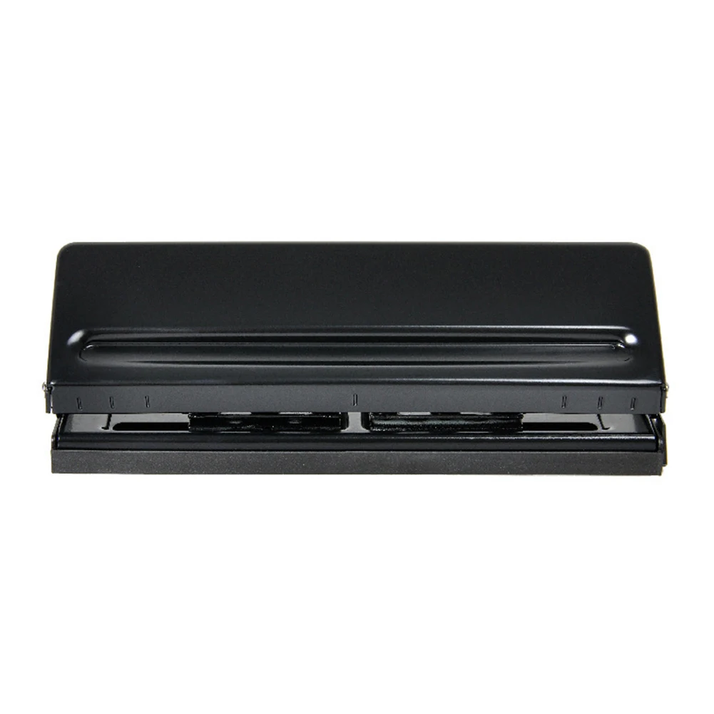 

6 Holes Office Adjustable Diaries Stapler DIY Paper Cut Manual Metal Round Tool Craft Piercing Loose-Leaf