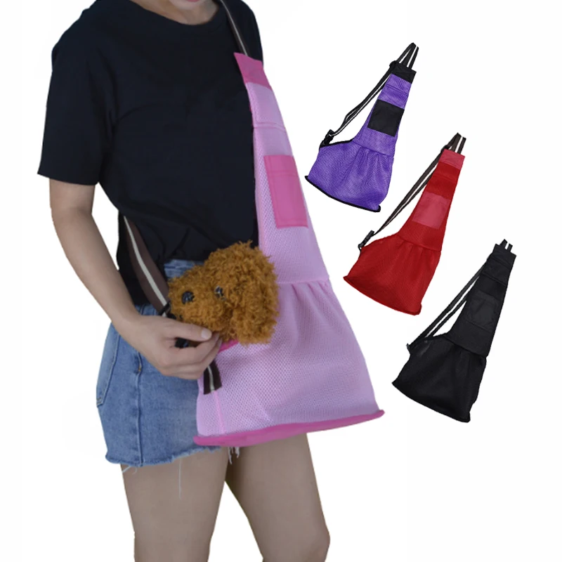 

Summer Pets Dog Carrier Bag Mesh Breathable Washable Pets Slings Shoulder Bag For Small Dog Large Cats Travel Backpack Cat Carry