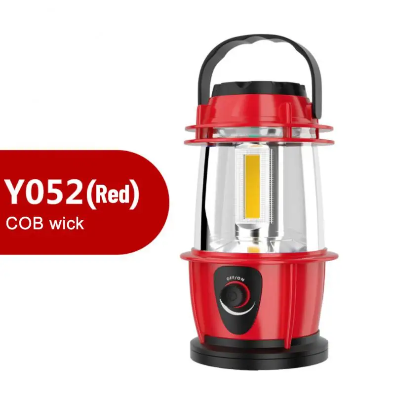

Outdoor Waterproof Camping Light USB Recharge Portable Lantern Dry Battery Retro Lamp For Party Hanging Lantern Hand-lifted Lamp