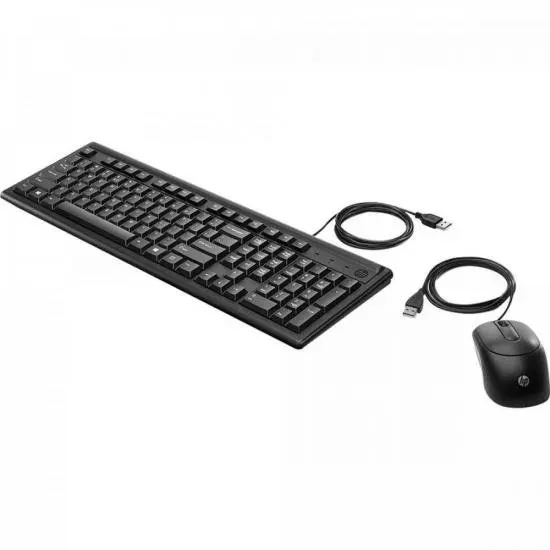 

USB Keyboard + Mouse Kit 160 Black HP
