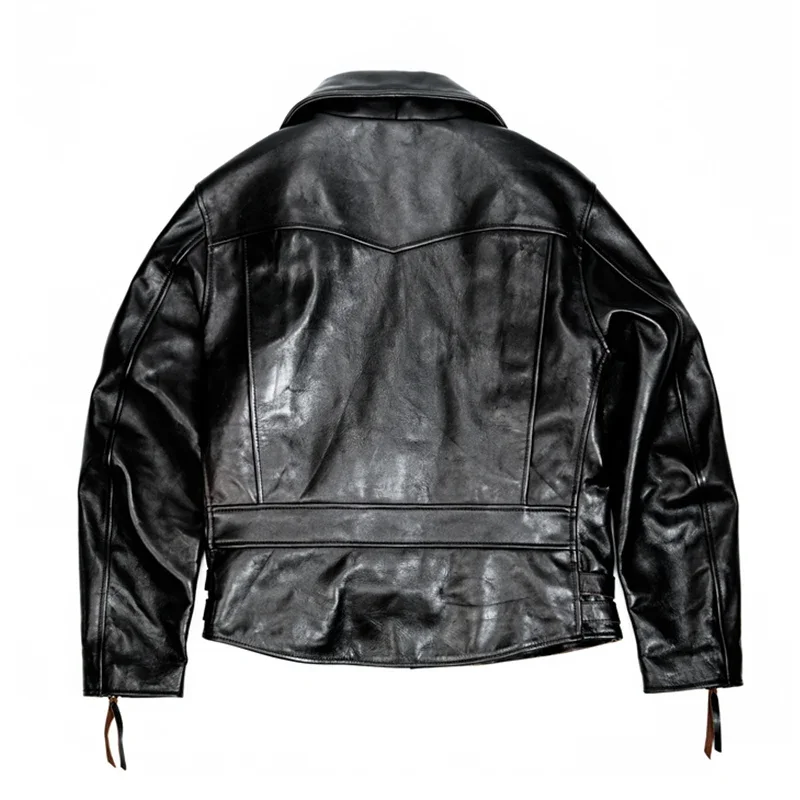 Новинка! Оптовая продажа. Лимит 2024 кожаное пальто в японском стиле райдера.