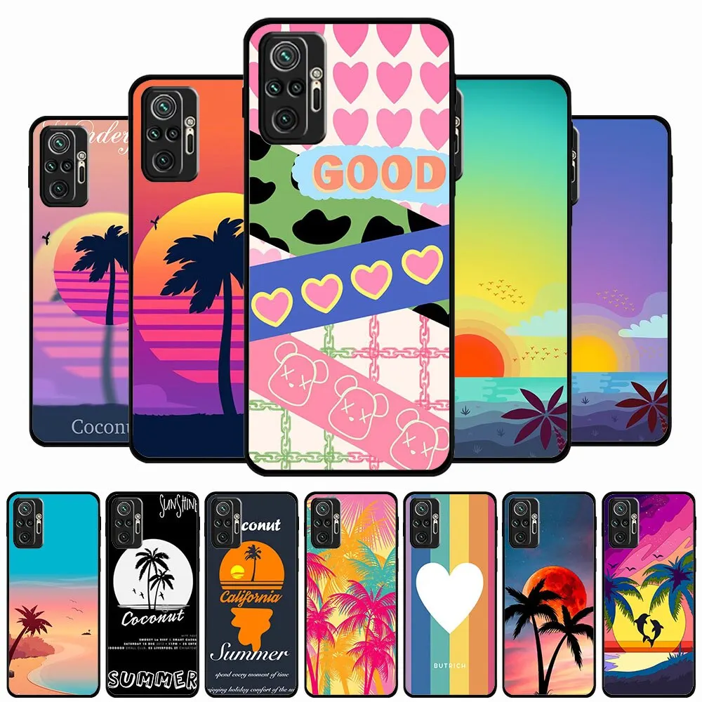 Мягкая искусственная кожа для VIVO Y12 Y15 Y17 Y19 V11 V15 V20 V20i Y70 Y11 Y5S Y20 Y20i SE Pro чехол Sunshine Beach