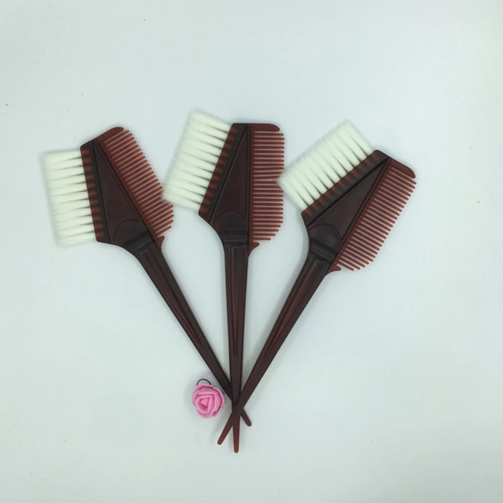 

Hair Brush Dye Coloring Brushes Comb Salon Dyeing Bowl Applicator Beard Professional Tint Tools Tinting Bleach Color
