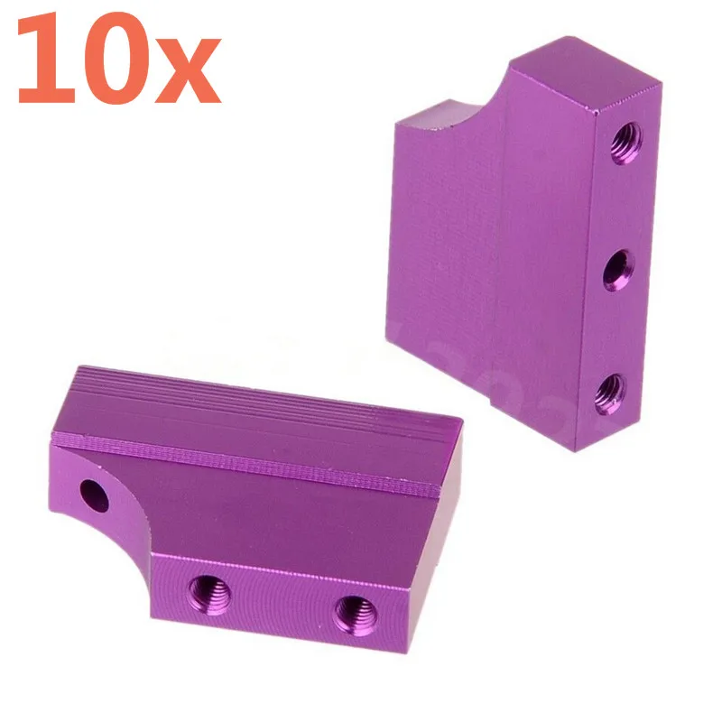 

10Pcs/Lot HSP 122005 102005 02128 AI Engine Mount Upgrade Parts for 1/10 RC NITRO Car On Road 94122 XSTR Power