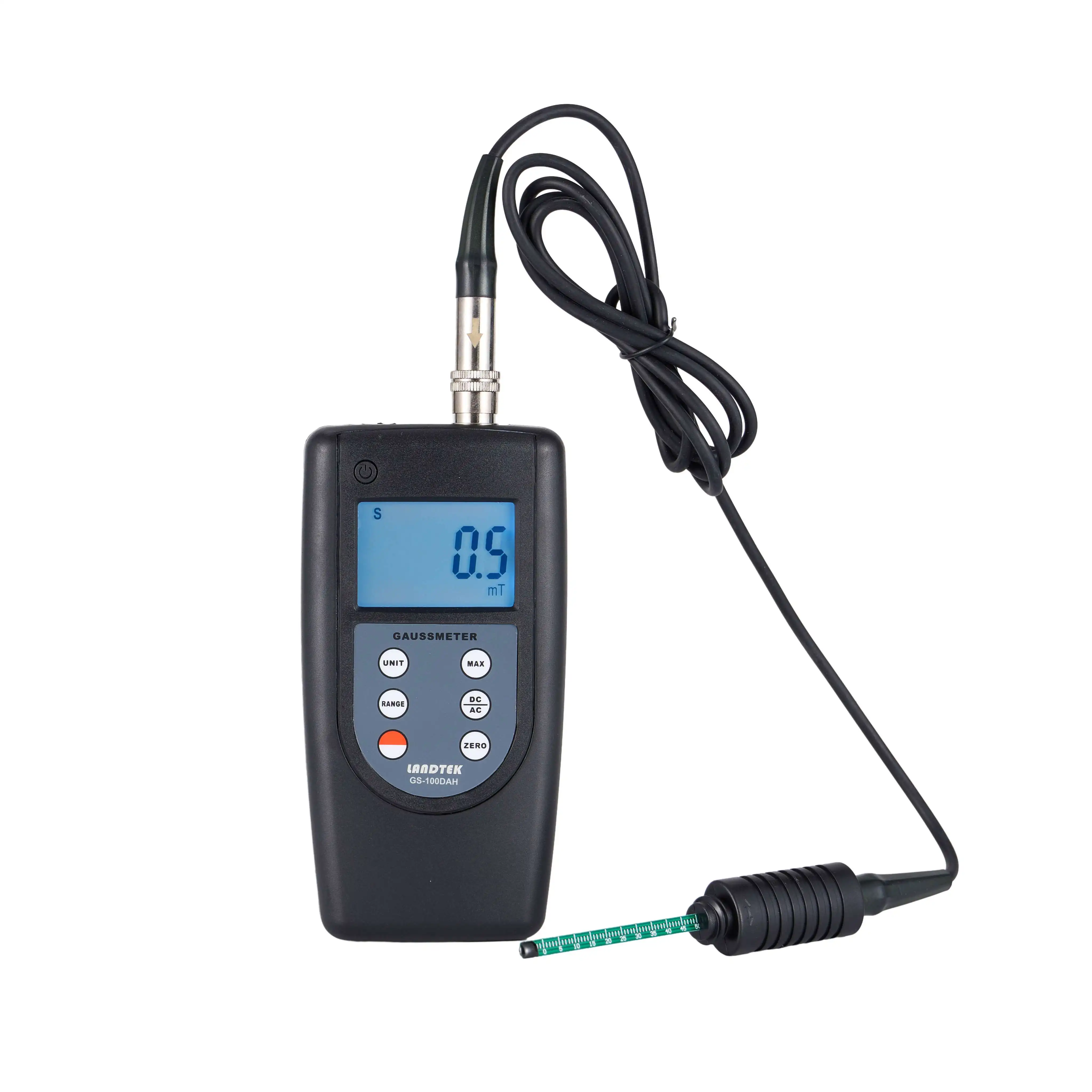 Фото Détecteur Champ Magnétique rayonnement GS-100DAH 장tre and gauss num aand 1 Гц ~ 400 Гц DC/AC Mesure Force d'induction №3