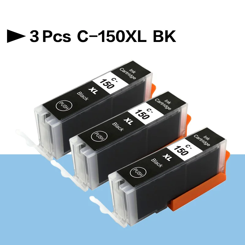 Совместимый чернильный картридж PGI-150 CLI-151 для принтеров Canon PIXMA MG5410 MG5510 MG5610 MG6310 MG6410 MG6610 MG7110 MG7510 IP7210 (art.: 3920da79754df) - 3920da79754df