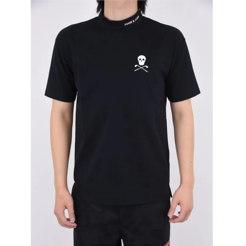 

Golf couple men's stand-up collar summer short-sleeved T-shirt golf breathable sports jersey