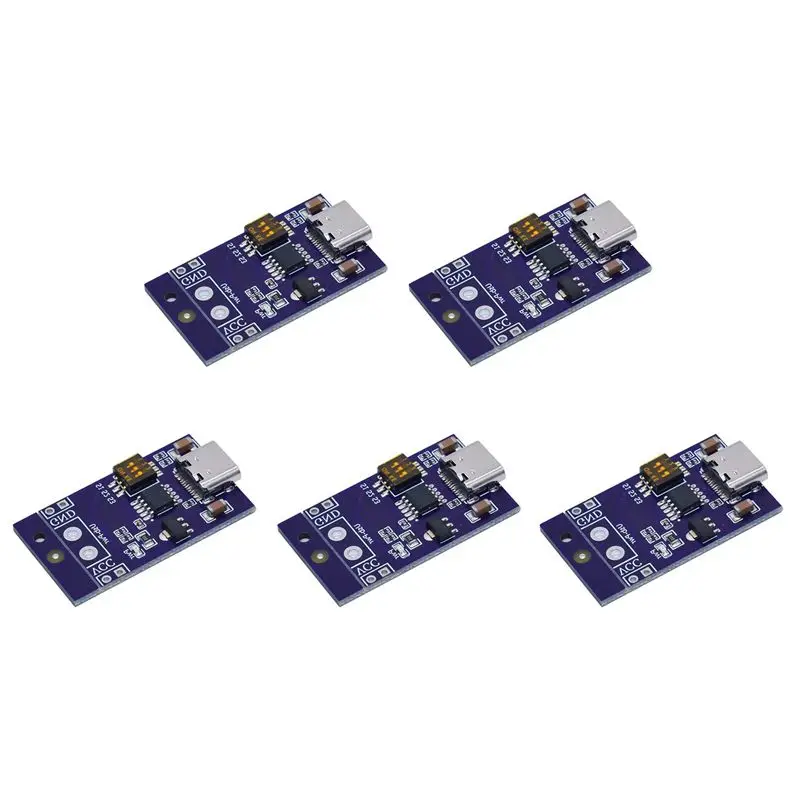 Фото Высококачественный модуль-детектор USB-PD (5X Type-C QC AFC PD2.0 PD3.0) для обнаружения мошеннических схем и изменения питания ноутбуков №5
