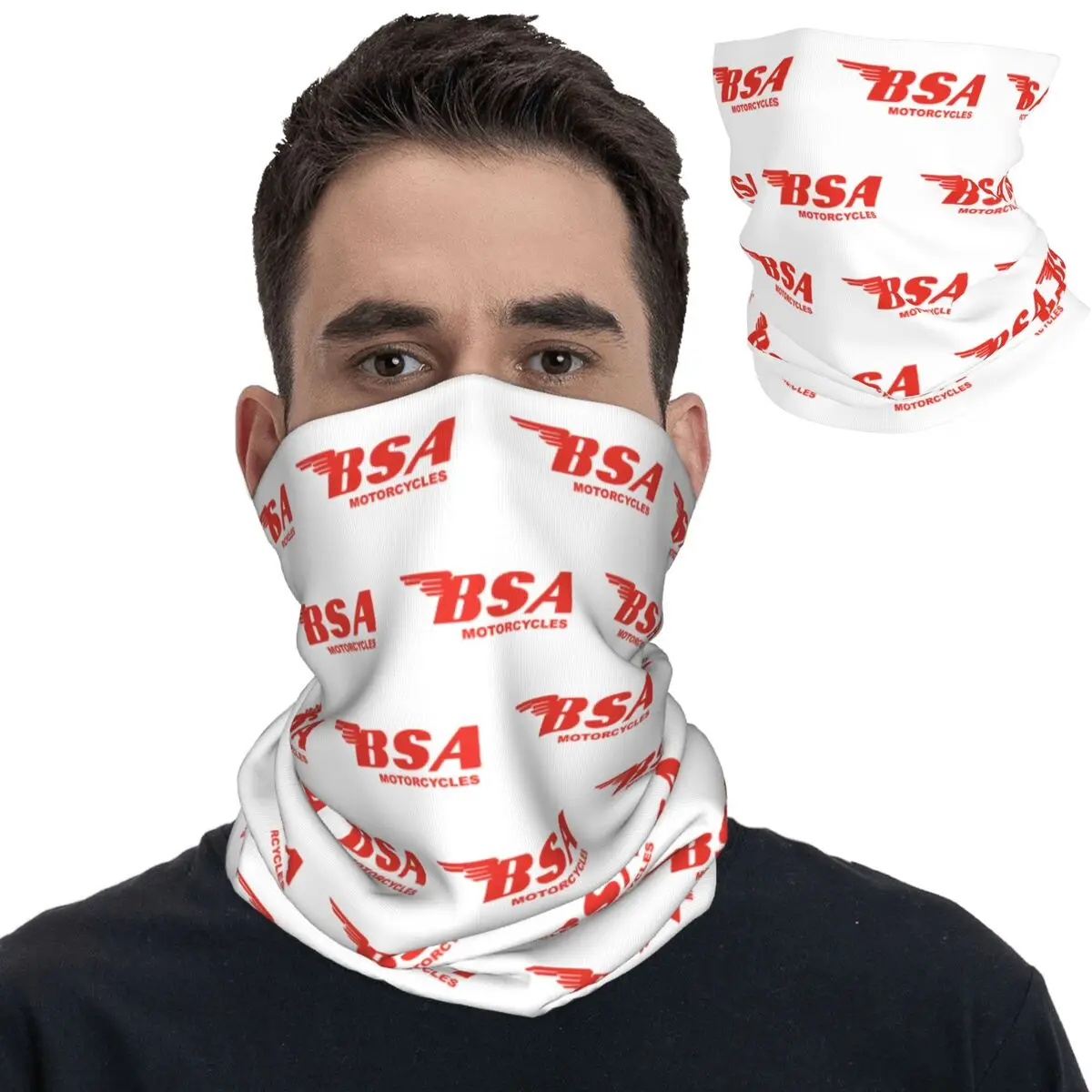 Bsa моторная гоночная мотоциклетная бандана Шейная гетра с принтом маска