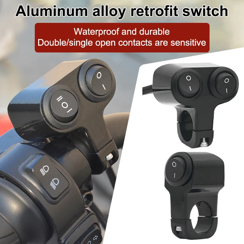 Переключатель фар мотоцикла прожектор противотуманная фара кнопка ретро мото