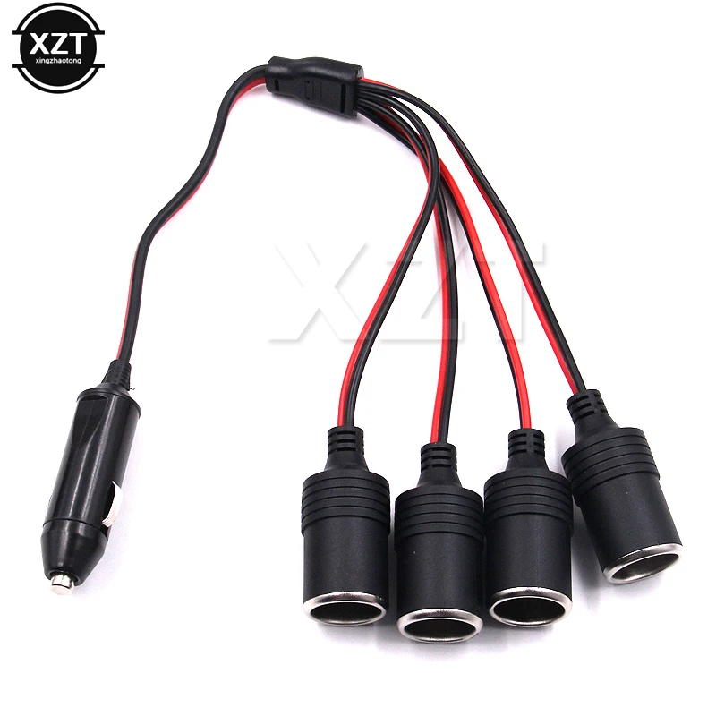 120 Вт 4 способа тройная Женская розетка разъем адаптера питания вход 12 В 24 выход 10