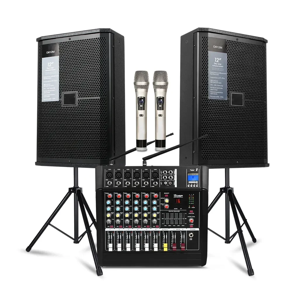 D812 Высококачественный одиночный 12-дюймовый динамик звуковой системы с