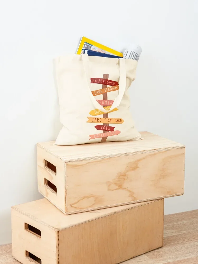 Сумка-тоут Blacksburg Sign Post сумка для покупок сумка-тоут на заказ холст-шоппер