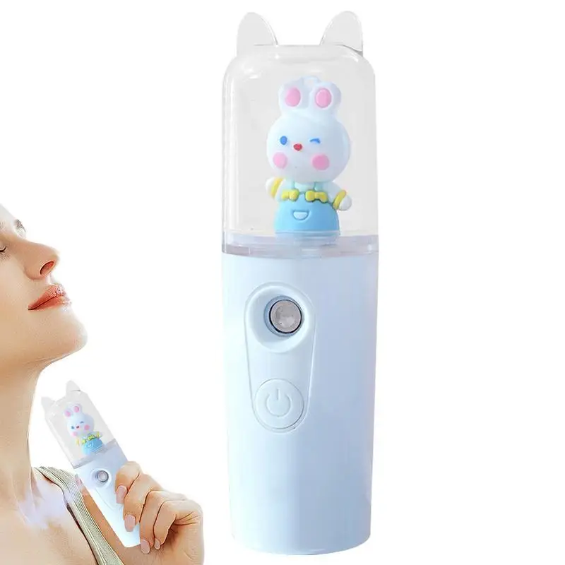 

Mini Facial Steamer Nano Mister Facial Sprayer USB Nebulizer Humidifier Moisturizing Hydrating Women Beauty Skin Care Tools 2023