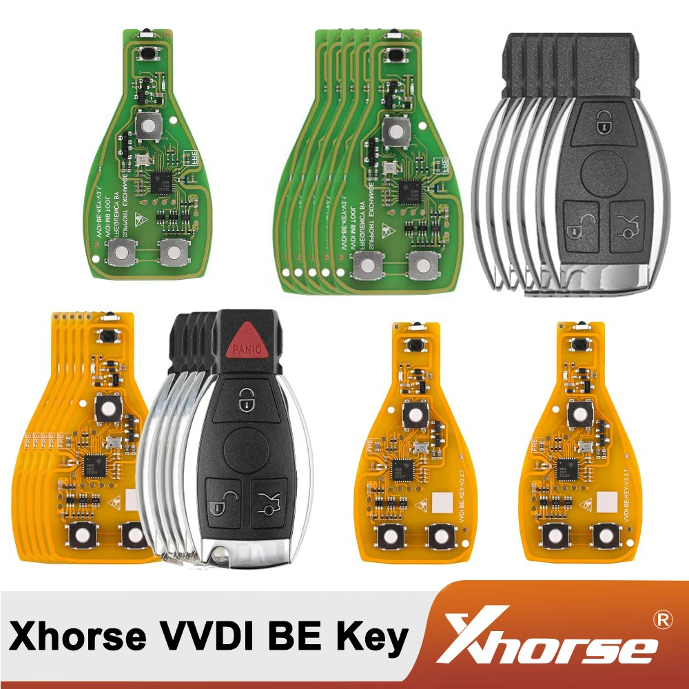 Xhorse VVDI BE Key Pro улучшенная версия с 3/4 кнопками смарт-корпус автомобильного ключа