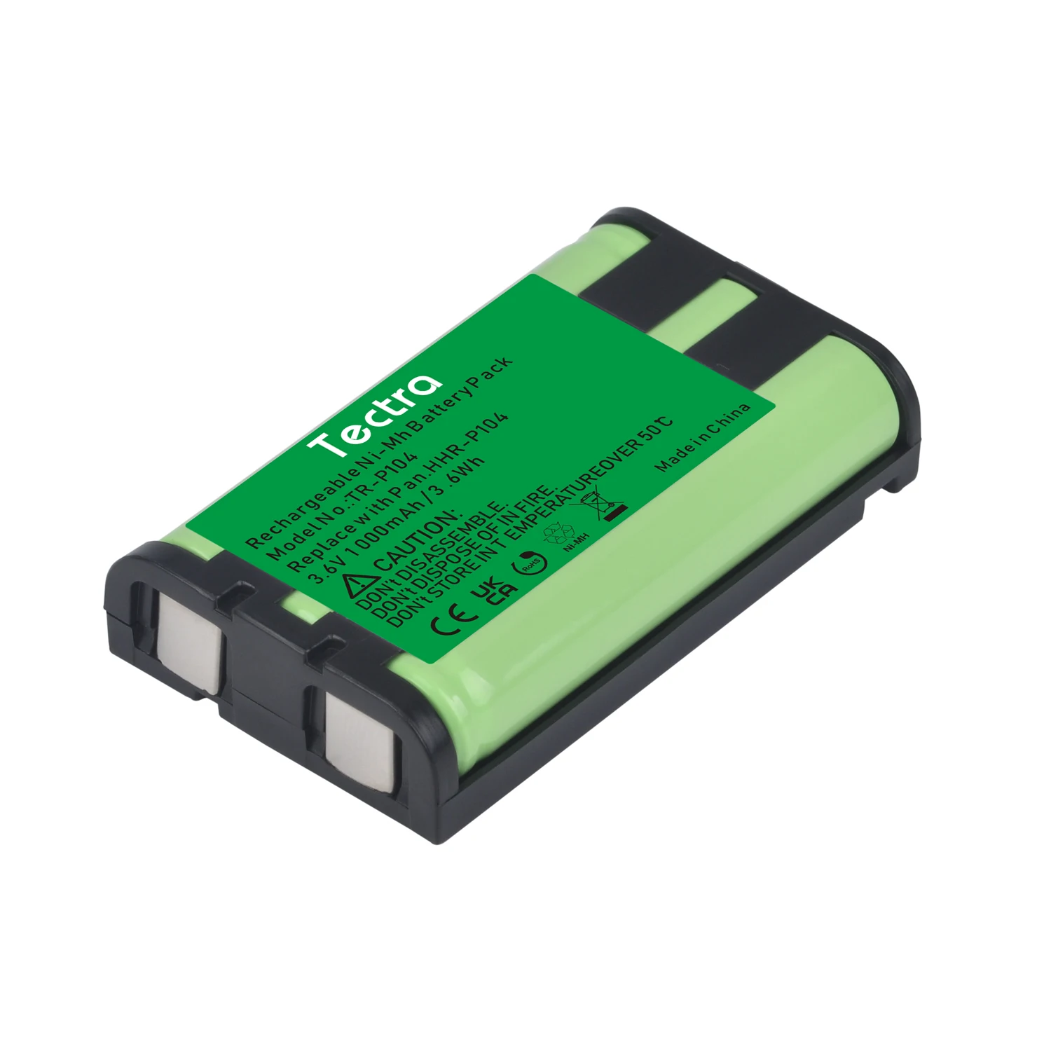 1000mah hhr p104 hhr p104a cordless phone battery for panasonic kx tga520mkx fg6550 kx fpg391kx tg2388b kx tg2396 kx tg2300 free global shipping