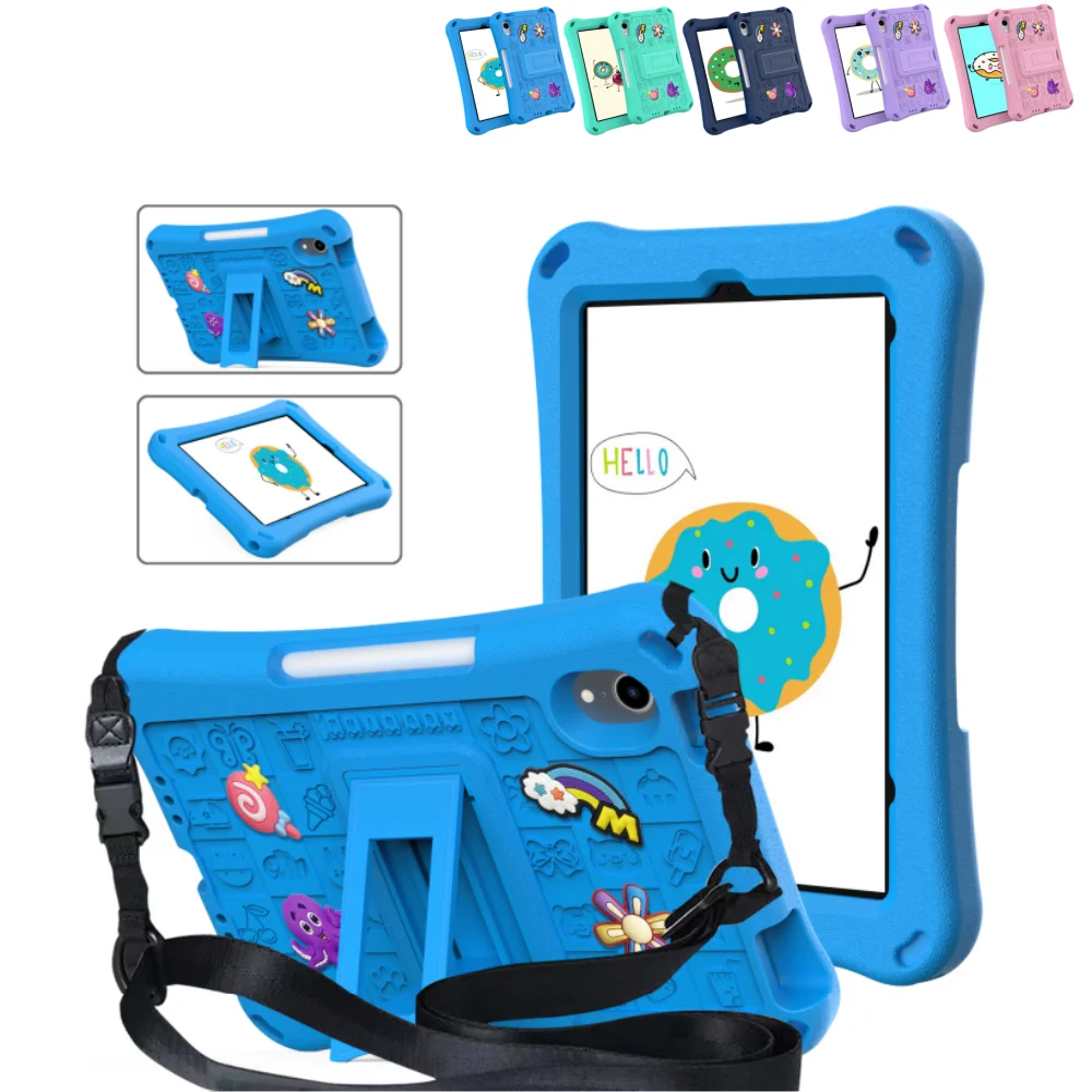 Детский чехол из ЭВА с мультипликационным дизайном для iPad mini 6 2021 8 3 дюйма