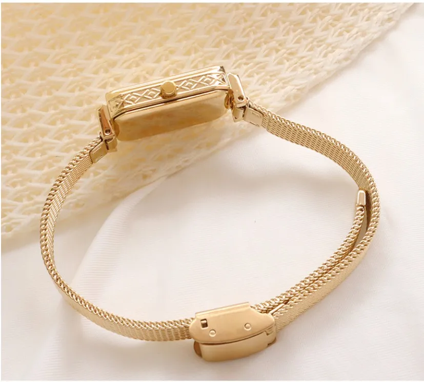 Новинка 2022 латунные Женские часы из 24-каратного золота вьетнамские Shajin в