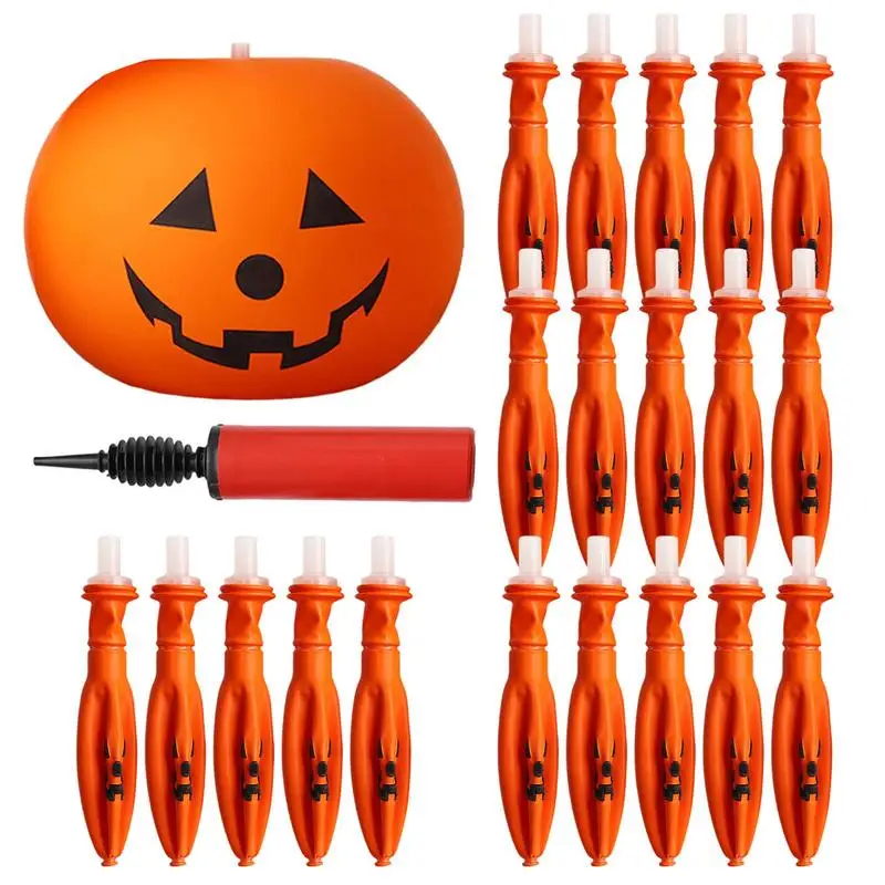 

Light Up Pumpkin Balloon Outdoor Kids Toys Luminous Latex Balloons Party Holiday Celebration Halloween Lantern decoration