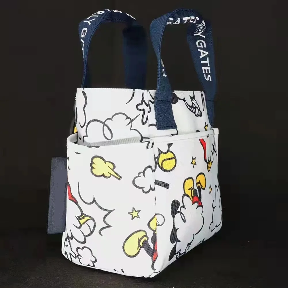 PG Golf Clothing Storage Bag Ladies Golf Bags Eco-Print Canvas Composite Bag