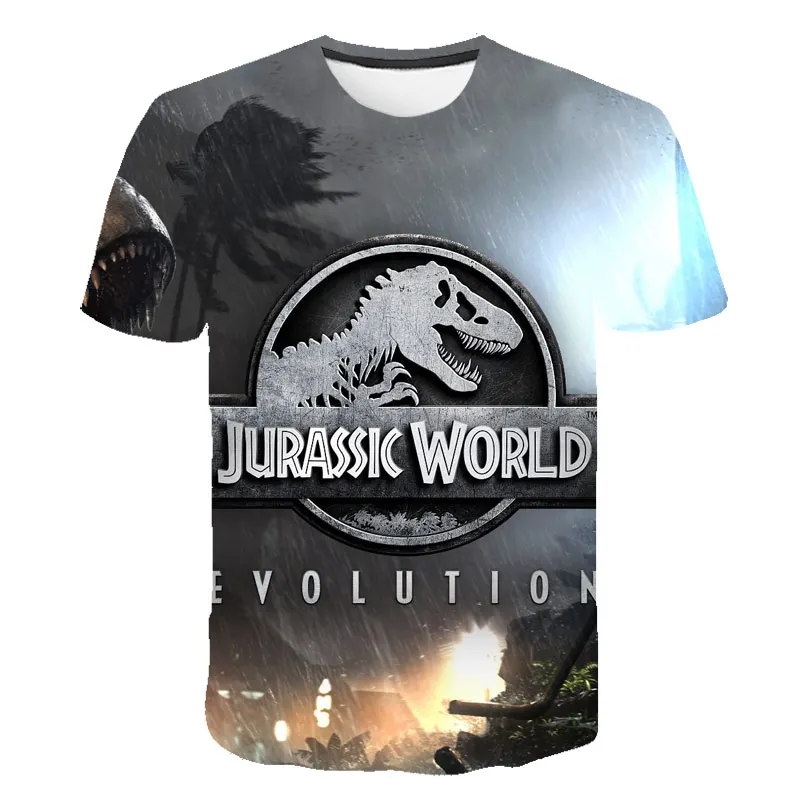 

Футболка мужская с изображением динозавра, забавная тенниска с 3d принтом в стиле «Мир Юрского периода», повседневная майка в стиле хип-хоп с...
