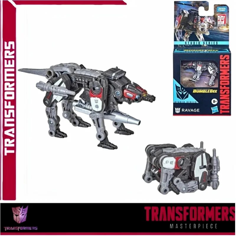 In Stock Takara Tomy Transformers Toy Studio Series 86 Core Level Ravage Action Figure Robot Toys Gifts Classic Anime Figures