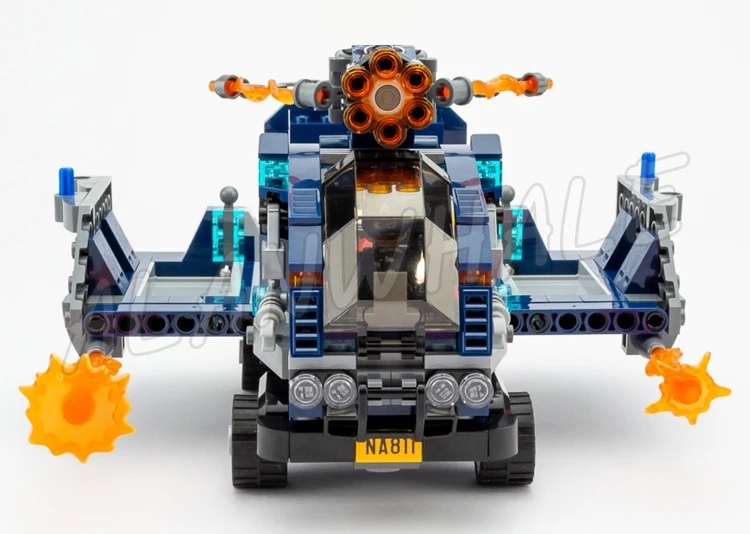 501 шт. Детский конструктор суперистребитель