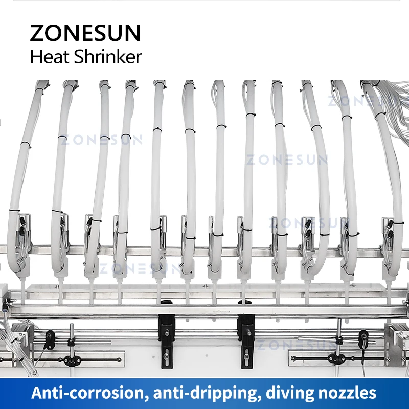 ZONESUN машина для розлива коррозионной жидкости кухонного очистителя