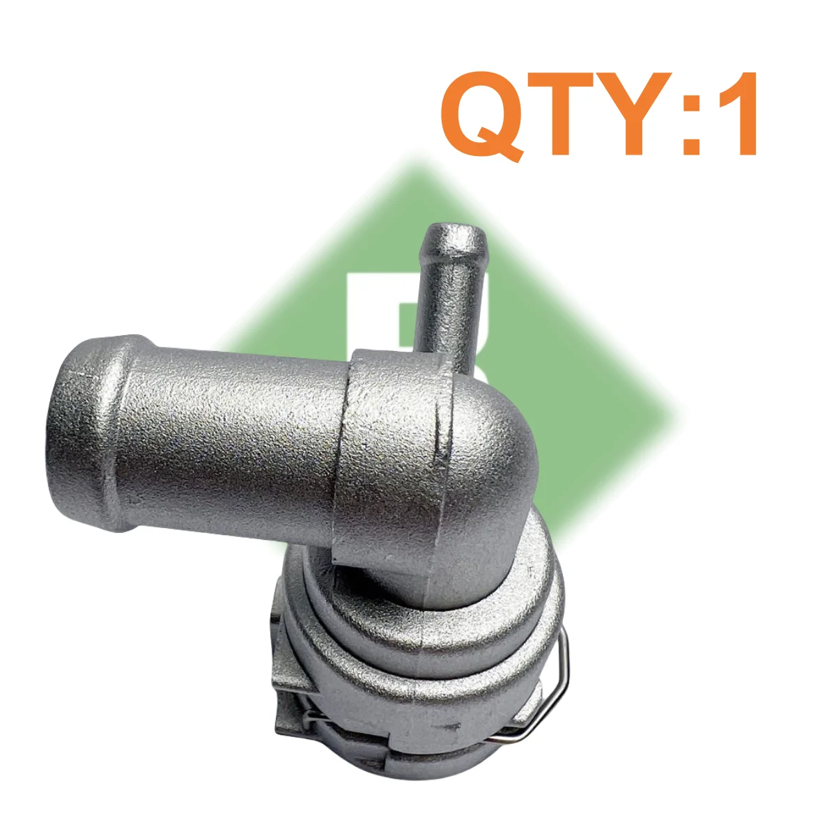 

1K0122291R Алюминиевый разъем шланга охлаждающей жидкости отопителя, детали фланцевого шланга для Beetle Caddy EOS Golf Jetta Passat Tiguan 1K0122291AC