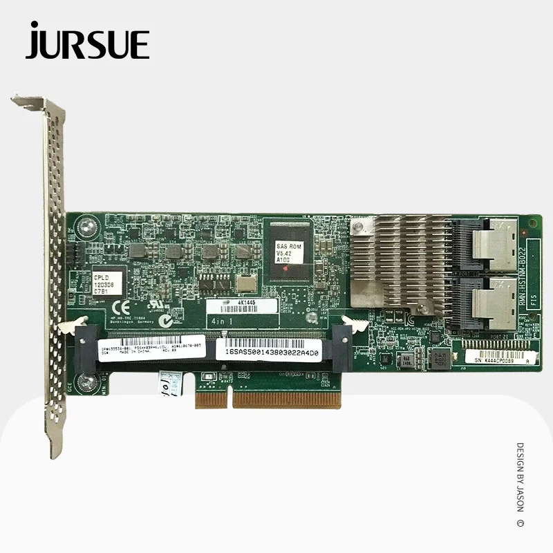 Карта контроллера FBWC Smart Array P420, 6 Гбит/с, 2 порта, 631670-B21 SAS PCI E, Карта контроллера расширения