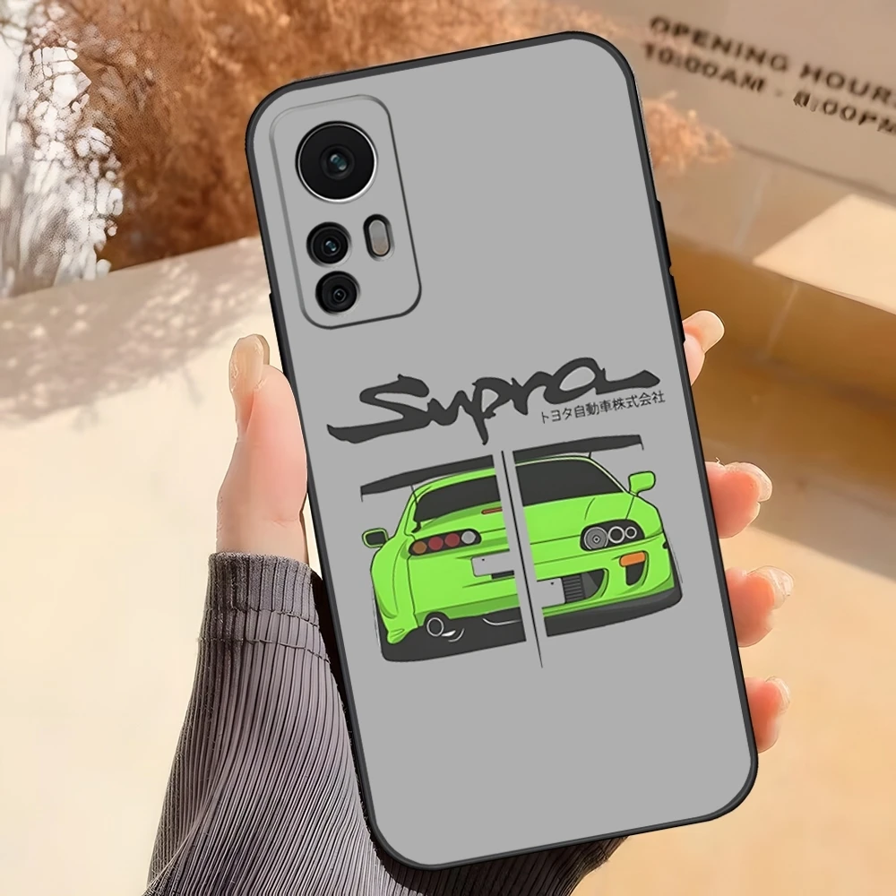 Японский автомобильный чехол Supra для телефона Xiaomi 13 12 11T Lite Ultra Redmi Note 10 Pro POCO F4 F5 X5