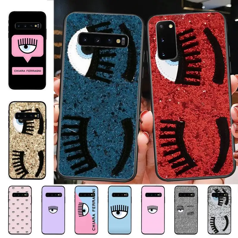 

Hot Eyes C-Chiara Phone Case for Samsung S10 21 20 9 8 plus lite S20 UlTRA 7edge
