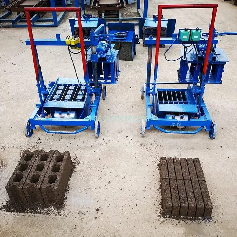Фабричная розетка аппарат для изготовления кирпичной плитки Мобильный кирпичей