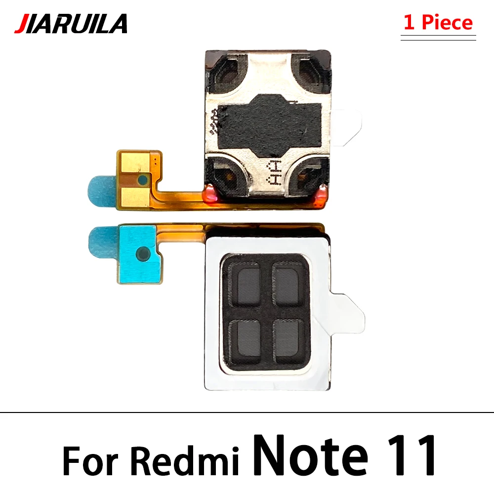 Фото Верхний динамик для Xiaomi Redmi Note 11 11S 12 12S Pro Plus Turbo, встроенный передний наушник, сменные наушники для ремонта звука №4