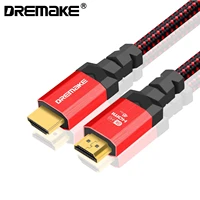 dremake 8k60hz hdmi compatible 2 1 cable 48gbps 8k 7680p 4k120hz hdr10 ethernet earc dolby vision for projector ps45 roku tv