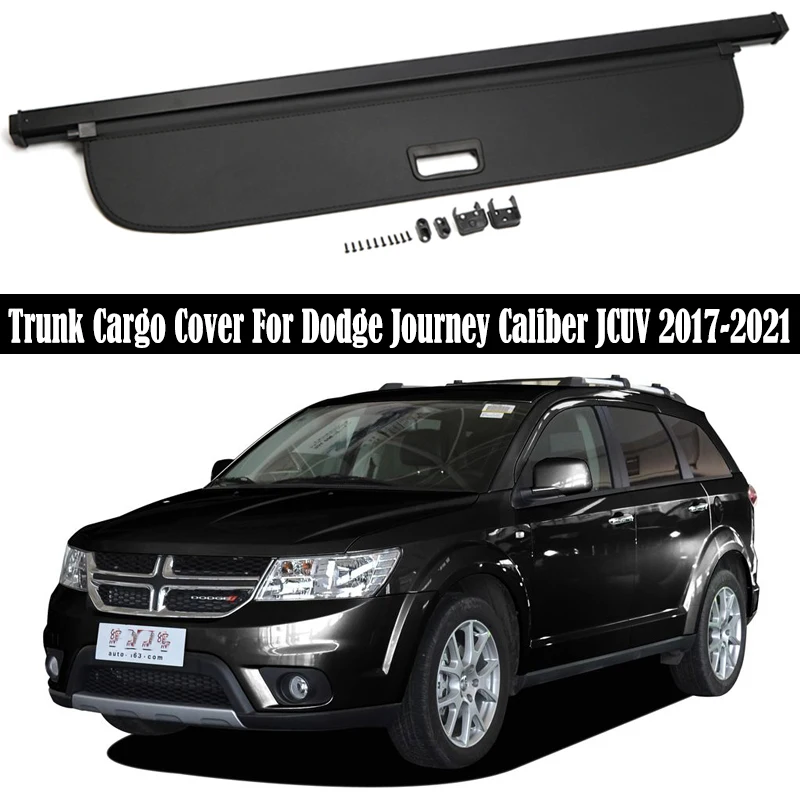 

Trunk Cargo Cover For Dodge Journey Caliber JCUV 2017-2021 Security Shield Rear Luggage Curtain Partition Privacy Car Accessorie