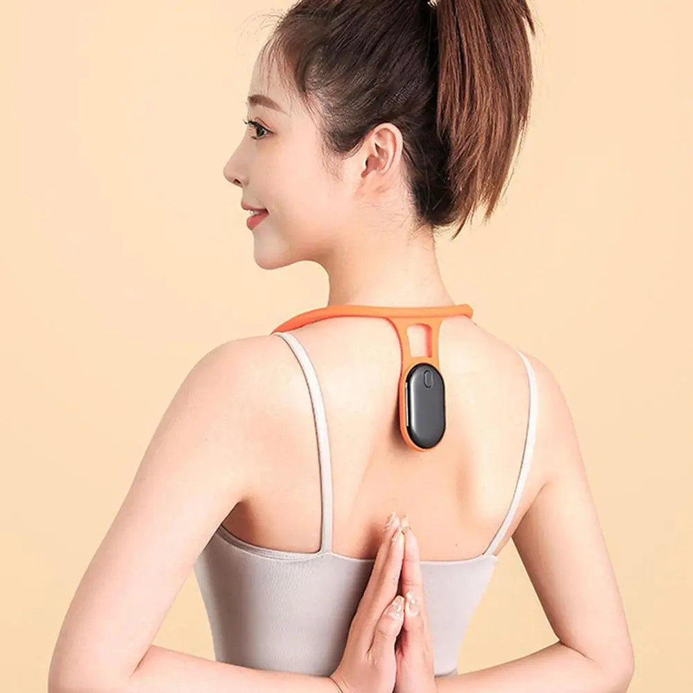 

Portable Ultrasonic Lymphatic Soothing Body Shaping Neck Instrument Hump Back Correction Belt Intelligent LCD Sitting Reminder