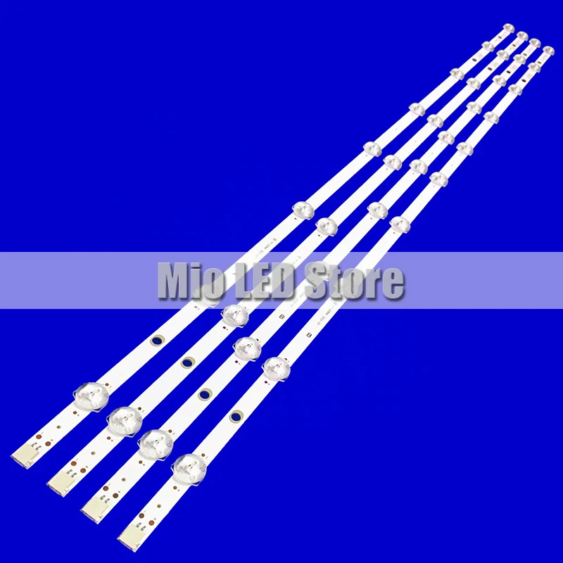 5 комплектов светодиодных лент (4) для Toshiba 43V5863DG 43GS352B 43GX551B 43HK25T74U 43V5863DB 43T6863DB 43V6863DB