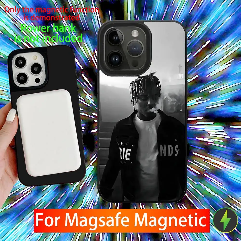 Фото J-Juices 999 W-Wrld Rapper Phone Case For iPhone 16,15,14,13,12,11,Pro,Max,Plus,Mini,SE New Magsafe Magnetic Wireless Charging №3