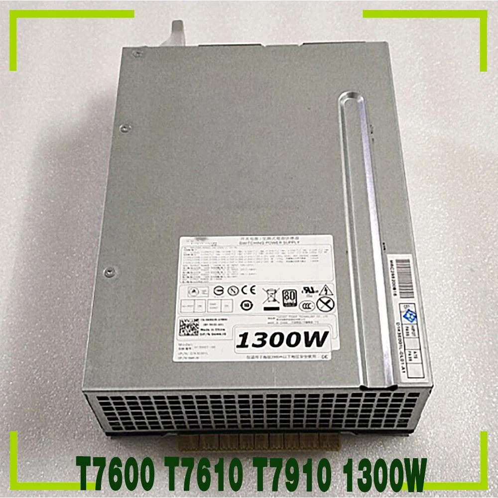 Для серверного блока питания Dell T7600 T7610 T7910 1300 Вт H1300EF-00 6MKJ9 06MKJ9