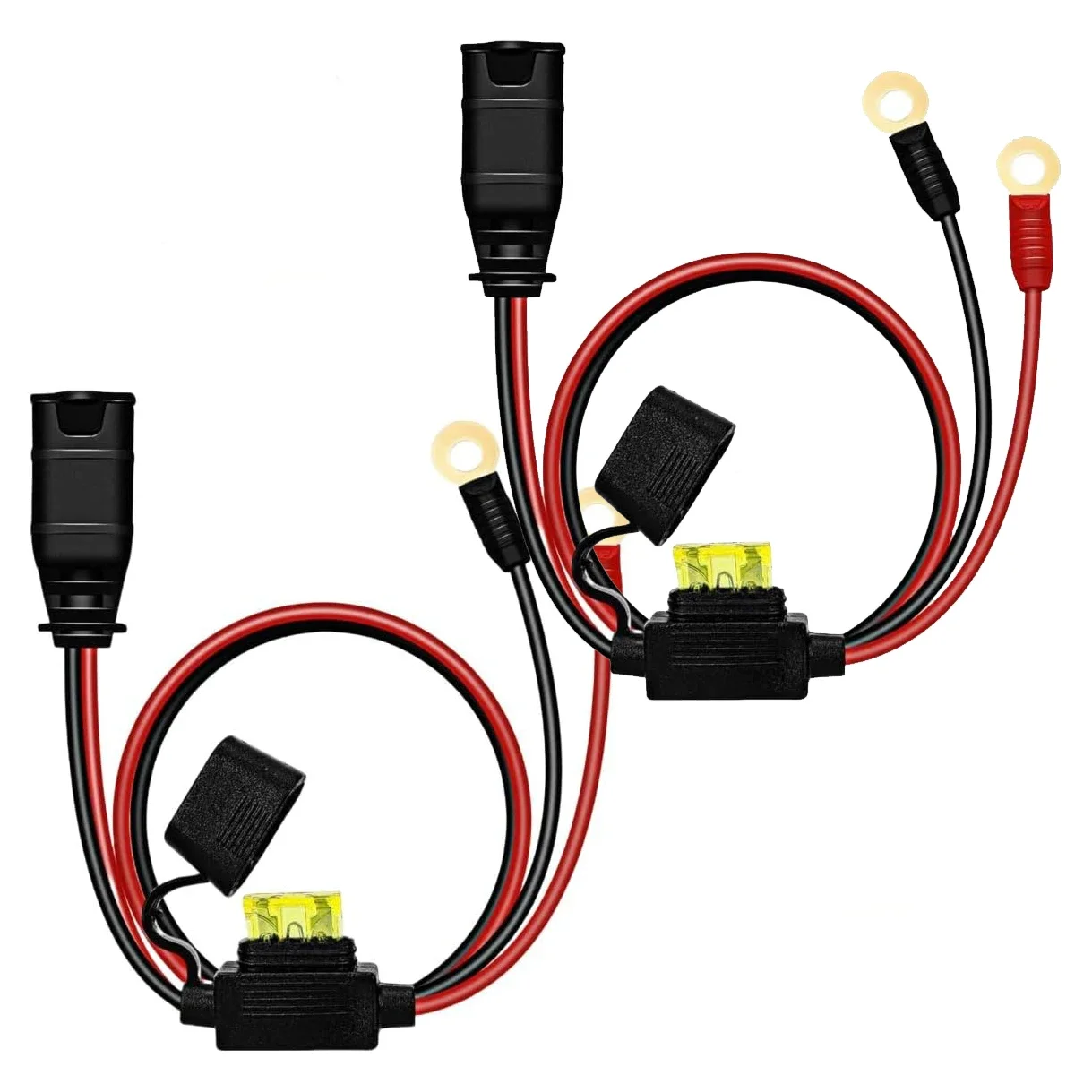 

2 шт. жгут проводов для NOCO GC002 X-Connect 6 мм, умные батареи, кабель для зарядного устройства, нежные провода для аккумулятора, кабель стартера