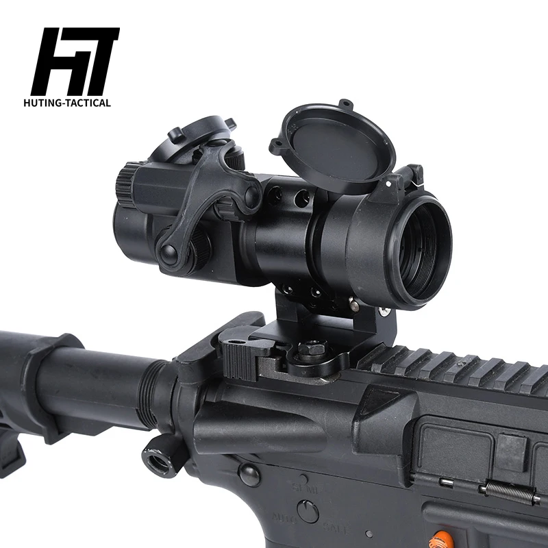Airsoft Flip to Side QD Mount Red Dot Base Fit Picatinny Rail Magnifier прицел Aimpoint Охотничья винтовка