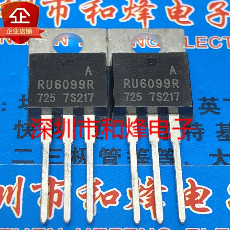 30 шт. Оригинальный Новый RU6099R TO-220 60 в 120A